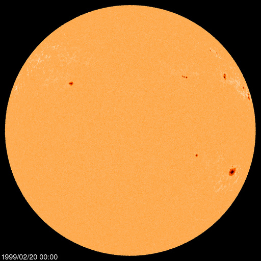 Sunspot regions