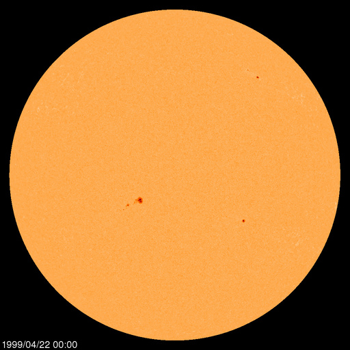 Sunspot regions