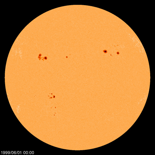 Sunspot regions