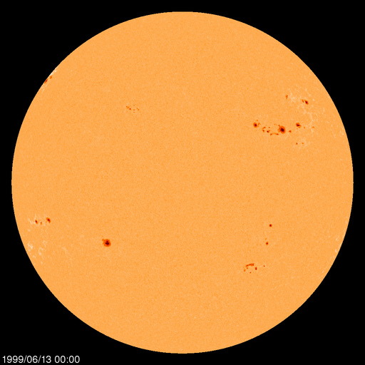 Sunspot regions