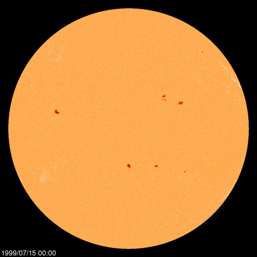 Sunspot regions