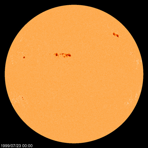 Sunspot regions