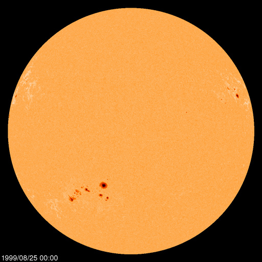 Sunspot regions