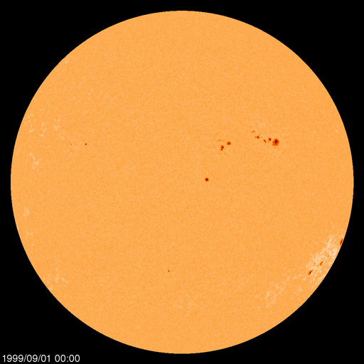 Sunspot regions