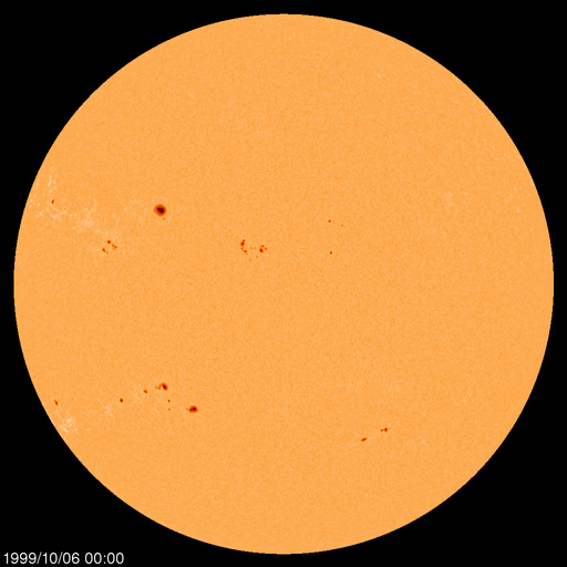 Sunspot regions