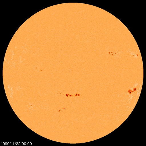 Sunspot regions