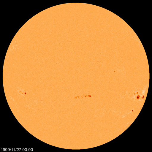 Sunspot regions