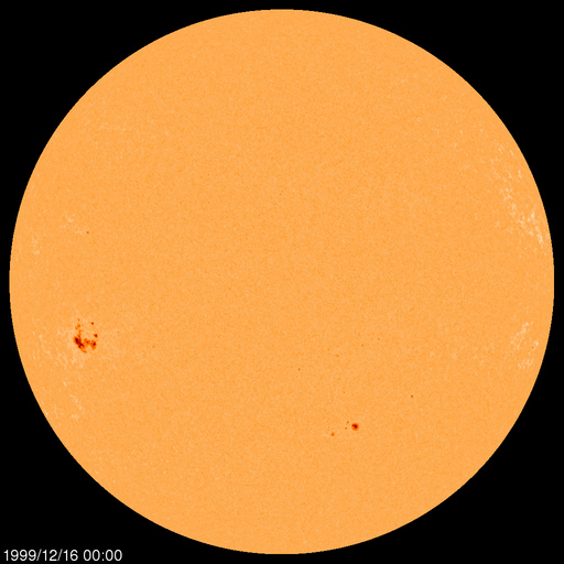 Sunspot regions