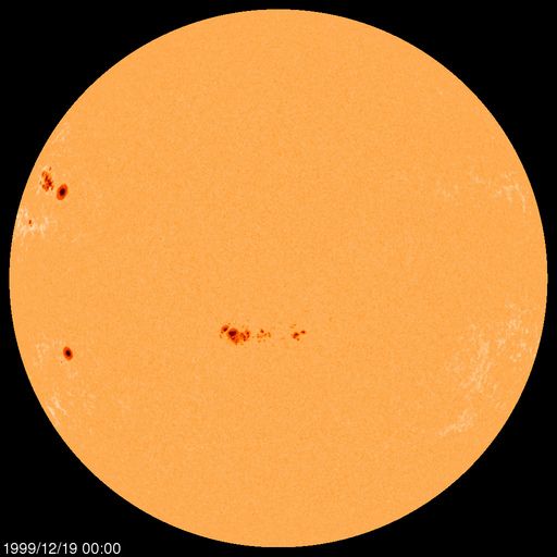 Sunspot regions