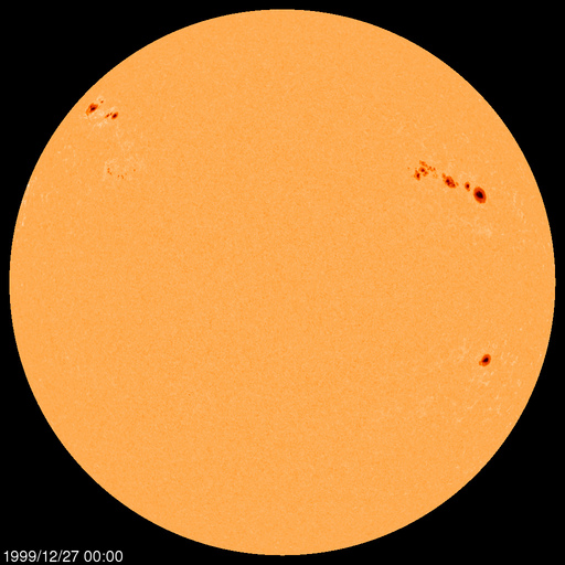 Sunspot regions