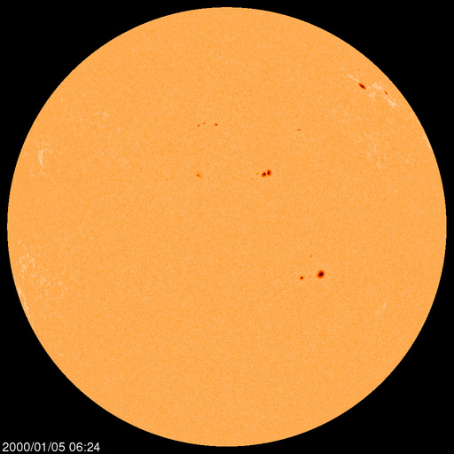 Sunspot regions