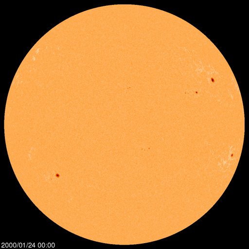 Sunspot regions