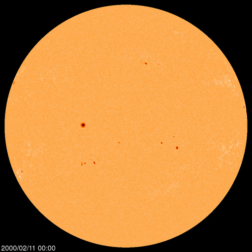 Sunspot regions