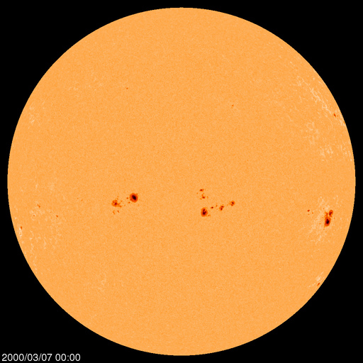 Sunspot regions