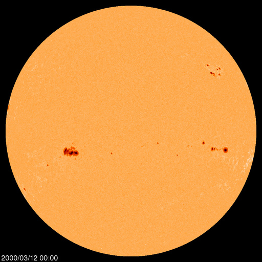 Sunspot regions