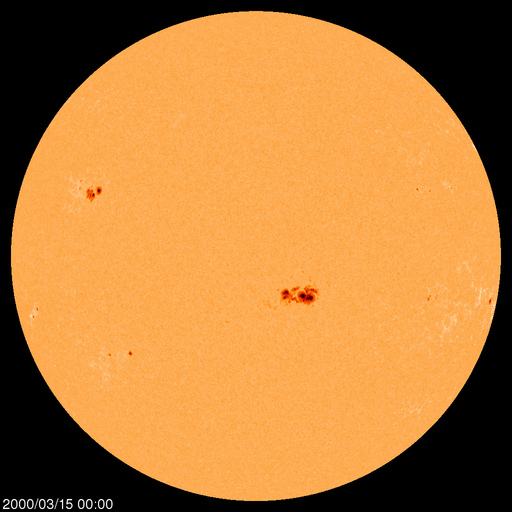 Sunspot regions