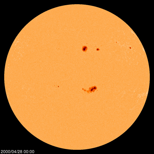 Sunspot regions