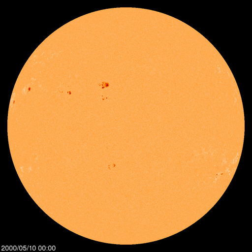 Sunspot regions