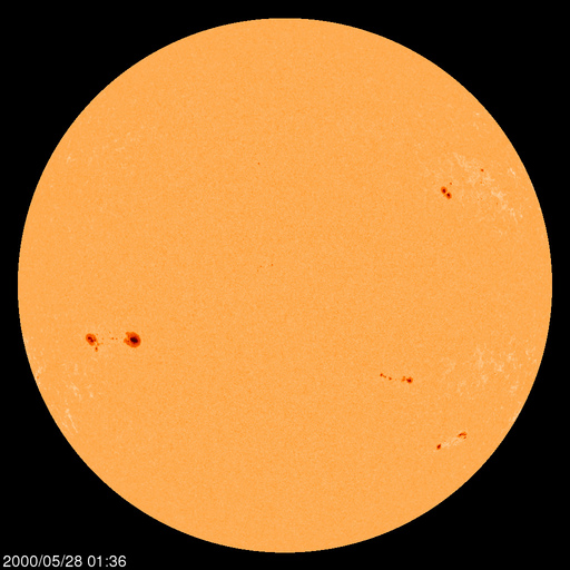 Sunspot regions