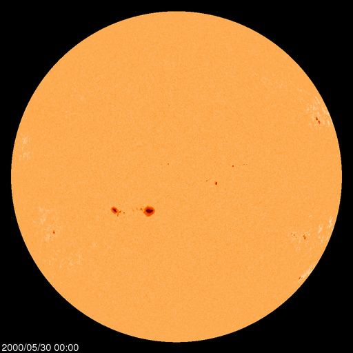 Sunspot regions