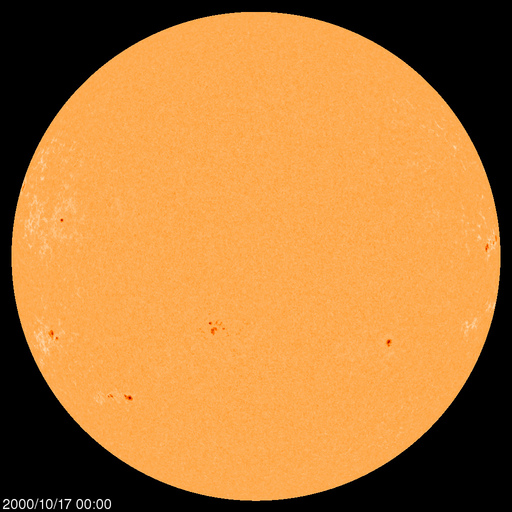 Sunspot regions