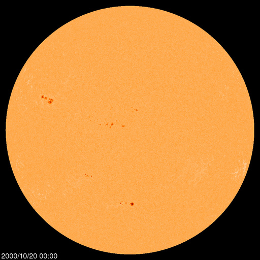 Sunspot regions