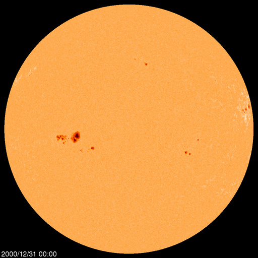 Sunspot regions