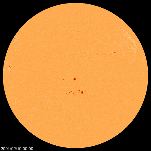 Sunspot regions