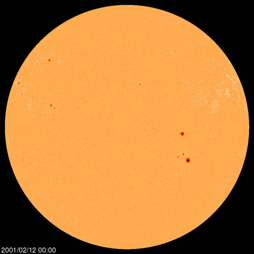 Sunspot regions