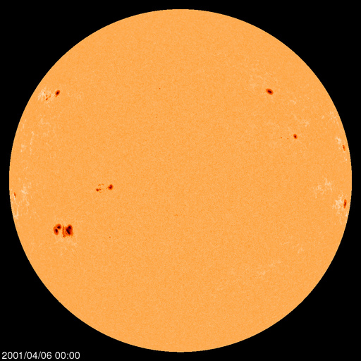 Sunspot regions