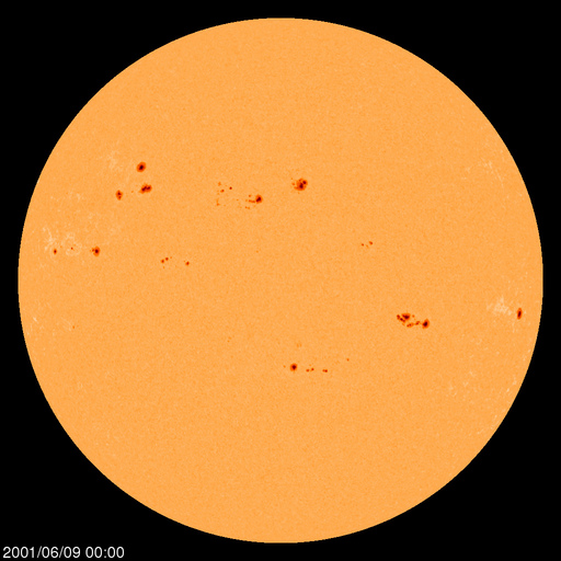 Sunspot regions