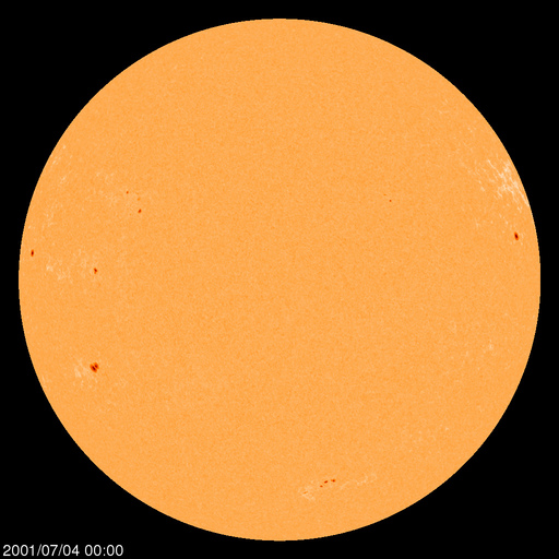 Sunspot regions