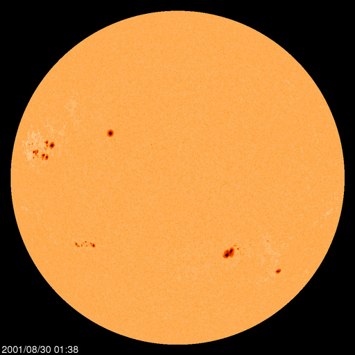 Sunspot regions