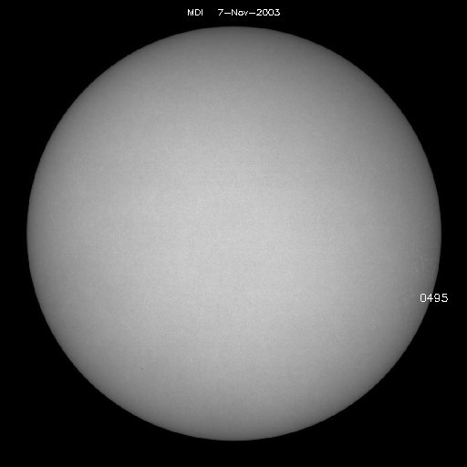 Sunspot regions