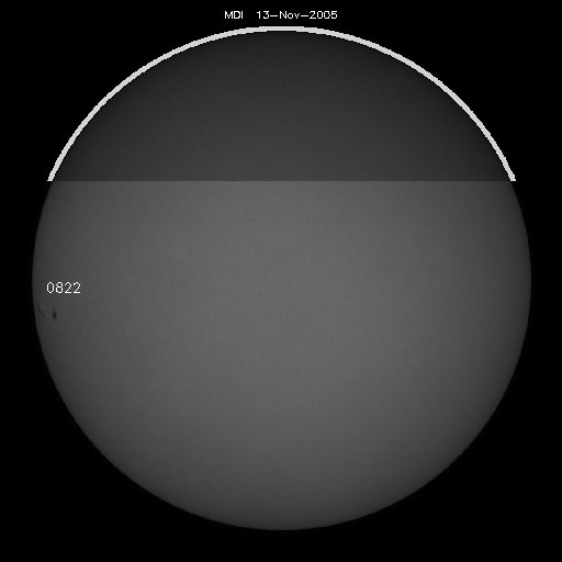 Sunspot regions