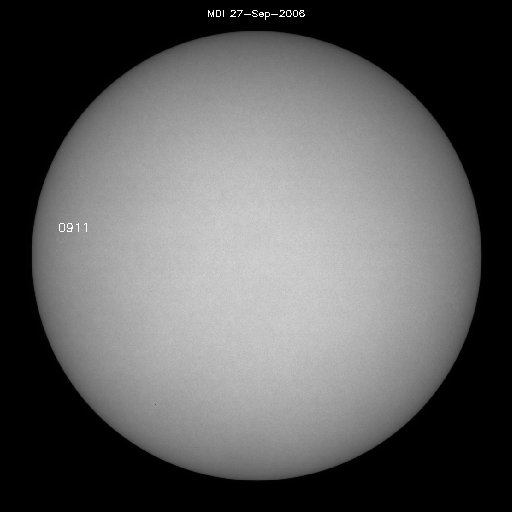 Sunspot regions