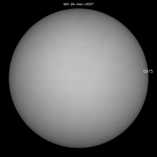 Sunspot regions