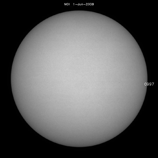 Sunspot regions