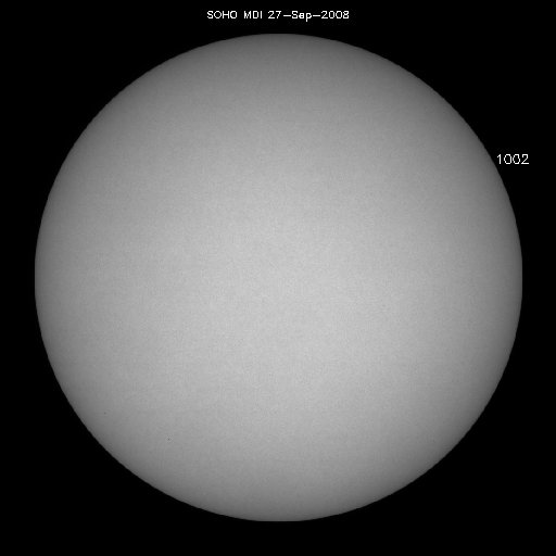 Sunspot regions