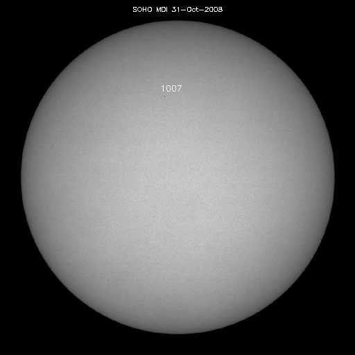 Sunspot regions