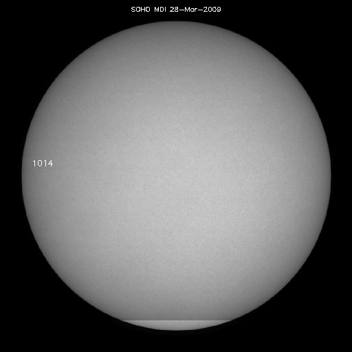 Sunspot regions