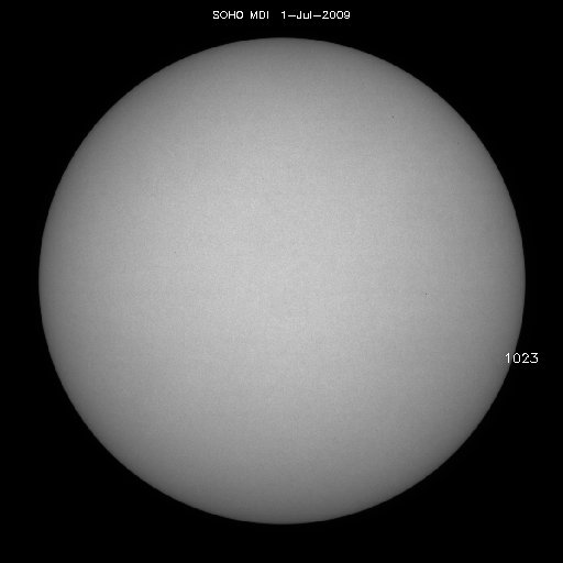 Sunspot regions