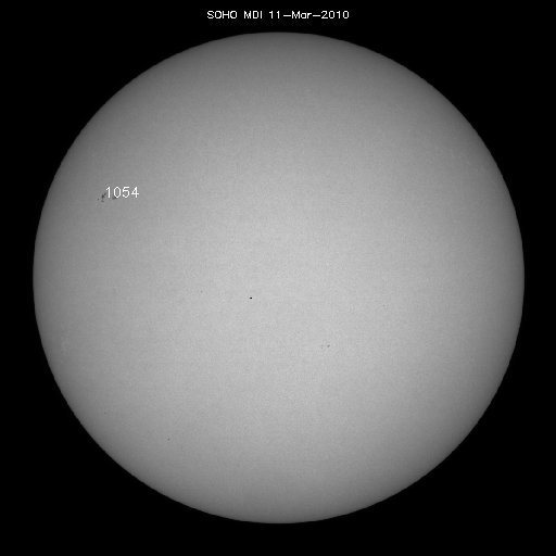 Sunspot regions