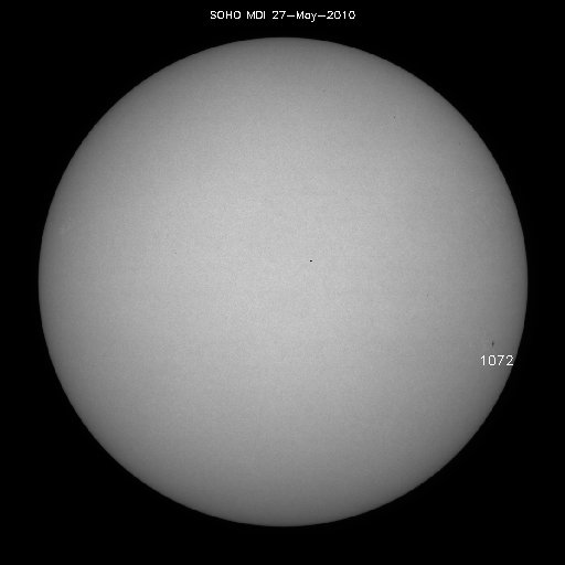 Sunspot regions