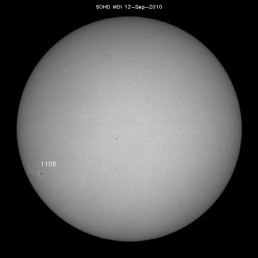 Sunspot regions