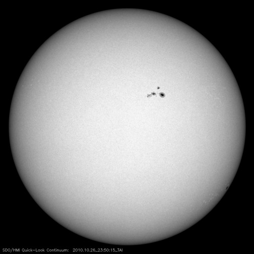 Sunspot regions