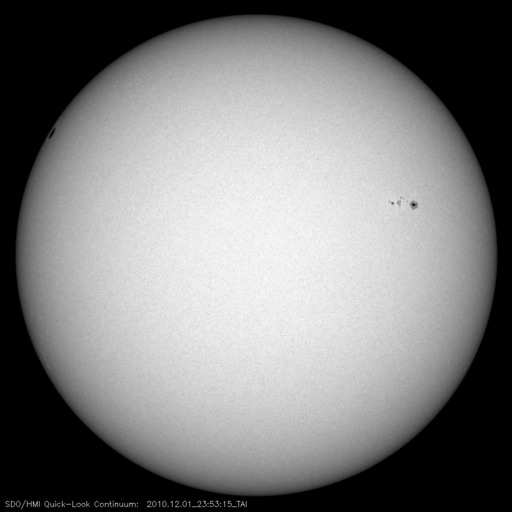 Sunspot regions