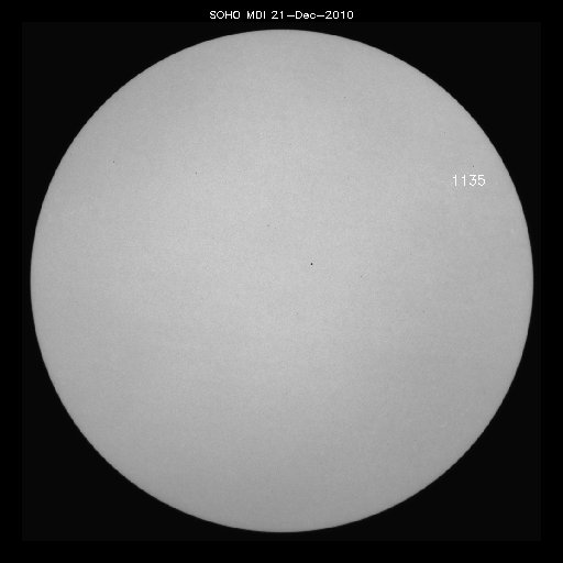 Sunspot regions