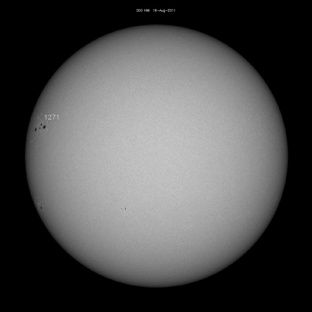 Sunspot regions