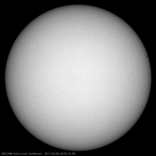 Sunspot regions